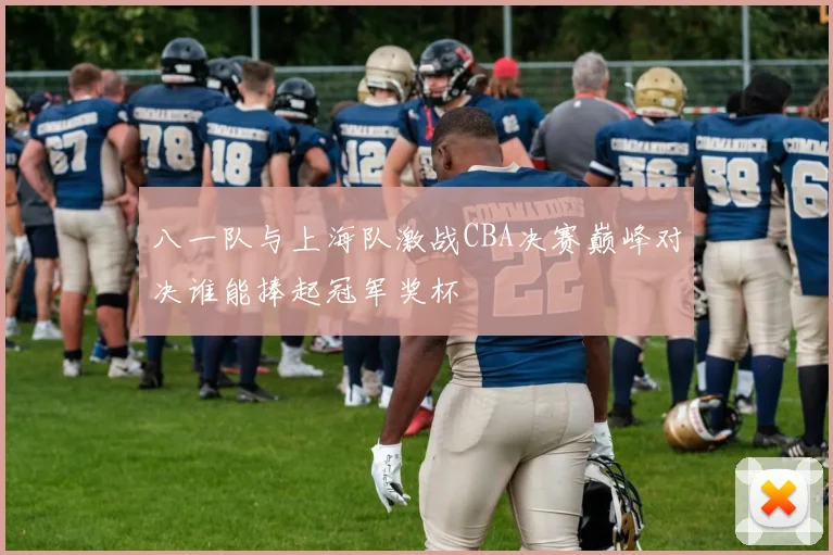 八一队与上海队激战CBA决赛巅峰对决谁能捧起冠军奖杯